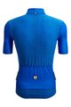 SANTINI Tricou de ciclism cu mânecă scurtă - COLORE PURO - albastru