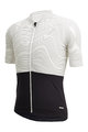 SANTINI Tricou de ciclism cu mânecă scurtă - COLORE RIGA - alb