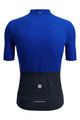 SANTINI Tricou de ciclism cu mânecă scurtă - COLORE RIGA - albastru