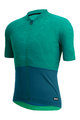 SANTINI Tricou de ciclism cu mânecă scurtă - COLORE RIGA - verde