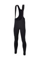 SANTINI Pantaloni de ciclism lungi cu bretele - GUARD NIMBUS - negru