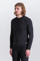 SANTINI Tricou de ciclism cu mânecă lungă - IMPETUS - negru