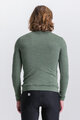 SANTINI Tricou de ciclism cu mânecă lungă - IMPETUS - verde