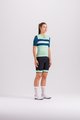 SANTINI Tricou de ciclism cu mânecă scurtă - ECO SLEEK NEW BENGAL - verde deschis/verde