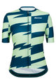SANTINI Tricou de ciclism cu mânecă scurtă - FURIA SMART - verde deschis/verde