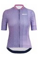 SANTINI Tricou de ciclism cu mânecă scurtă - PAWS FORMA - mov