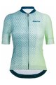 SANTINI Tricou de ciclism cu mânecă scurtă - PAWS FORMA - verde deschis