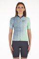 SANTINI Tricou de ciclism cu mânecă scurtă - PAWS FORMA - verde deschis