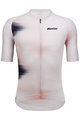 SANTINI Tricou de ciclism cu mânecă scurtă - OMBRA - alb