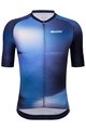SANTINI Tricou de ciclism cu mânecă scurtă - OMBRA - albastru