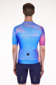 SANTINI Tricou de ciclism cu mânecă scurtă - OMBRA - albastru