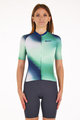 SANTINI Tricou de ciclism cu mânecă scurtă - OMBRA - verde