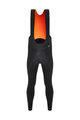 SANTINI Pantaloni de ciclism lungi cu bretele - ALDO - negru