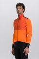 SANTINI Jachetă termoizolantă de ciclism - VEGA ABSOLUTE - portocaliu