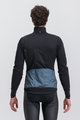 SANTINI Jachetă termoizolantă de ciclism - VEGA ABSOLUTE - albastru/negru