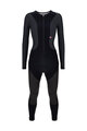 SANTINI Pantaloni de ciclism lungi cu bretele - VEGA DRY - negru