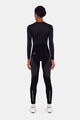 SANTINI Pantaloni de ciclism lungi cu bretele - VEGA DRY - negru