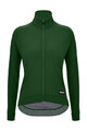 SANTINI Tricou de cilism pentru iarnă cu mânecă lungă - RTR - verde
