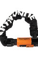 KRYPTONITE lacăt bicicletă - EVOLUTION MINI 1055 INTEGRATED - alb/portocaliu/negru