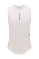 SANTINI Tricou de ciclism fără mâneci - DELTA - alb
