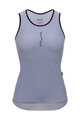 SANTINI Tricou de ciclism fără mâneci - DELTA - albastru deschis
