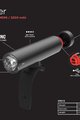 KNOG lumină - PWR RIDER - negru