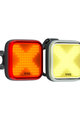 KNOG set de lumini - BLINDER TWINPACK - galben/roșu