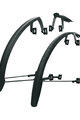 SKS sada blatníkov - SPEEDROCKER 28" - negru