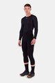 SANTINI Pantaloni de ciclism 3/4 cu bretele - CARGO - negru