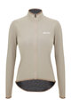 SANTINI Jachetă termoizolantă de ciclism - GUARD NIMBUS - bej