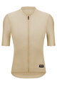 SANTINI Tricou de ciclism cu mânecă scurtă - RTR - bej