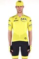 SANTINI Tricou de ciclism cu mânecă scurtă - TOUR DE FRANCE LEADER 2023 - galben