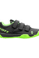SCOTT Pantofi de ciclism - MTB AR KIDS STRAP - gri/albastru