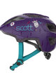 SCOTT Cască de ciclism - SPUNTO KID - mov/albastru