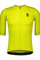 SCOTT Tricou de ciclism cu mânecă scurtă - PREMIUM - galben