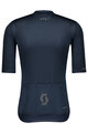 SCOTT Tricou de ciclism cu mânecă scurtă - PREMIUM - albastru