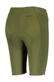 SCOTT Pantaloni scurți de ciclism fără bretele - ENDURANCE 40 + W - verde