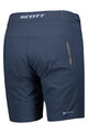SCOTT Pantaloni scurți de ciclism fără bretele - ENDURANCE LS/FIT W/PAD W - albastru