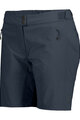 SCOTT Pantaloni scurți de ciclism fără bretele - ENDURANCE LS/FIT W/PAD W - albastru/gri