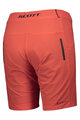 SCOTT Pantaloni scurți de ciclism fără bretele - ENDURANCE LS/FIT W/PAD W - roșu