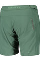SCOTT Pantaloni scurți de ciclism fără bretele - ENDURANCE LS/FIT W/PAD W - verde