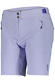SCOTT Pantaloni scurți de ciclism fără bretele - ENDURANCE LS/FIT W/PAD W - albastru