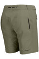 SCOTT Pantaloni scurți de ciclism fără bretele - ENDURANCE LS/FIT W/PAD W - verde