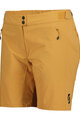 SCOTT Pantaloni scurți de ciclism fără bretele - ENDURANCE LS/FIT W/PAD W - bej