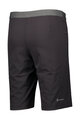 SCOTT Pantaloni scurți de ciclism fără bretele - TRAIL 10 LS/FIT W/PAD JR - negru