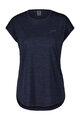 SCOTT Tricou de ciclism cu mânecă scurtă - DEFINED SS W - albastru