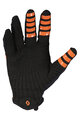 SCOTT Mănuși cu degete lungi de ciclism - TRACTION - portocaliu/negru