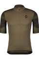SCOTT Tricou de ciclism cu mânecă scurtă - GRAVEL 10 - verde