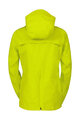 SCOTT Jachetă rezistentă la vânt de ciclism - COMMUTER 25L W - galben