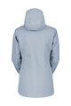 SCOTT jachetă impermeabilă - TECH COAT 3L W - albastru deschis